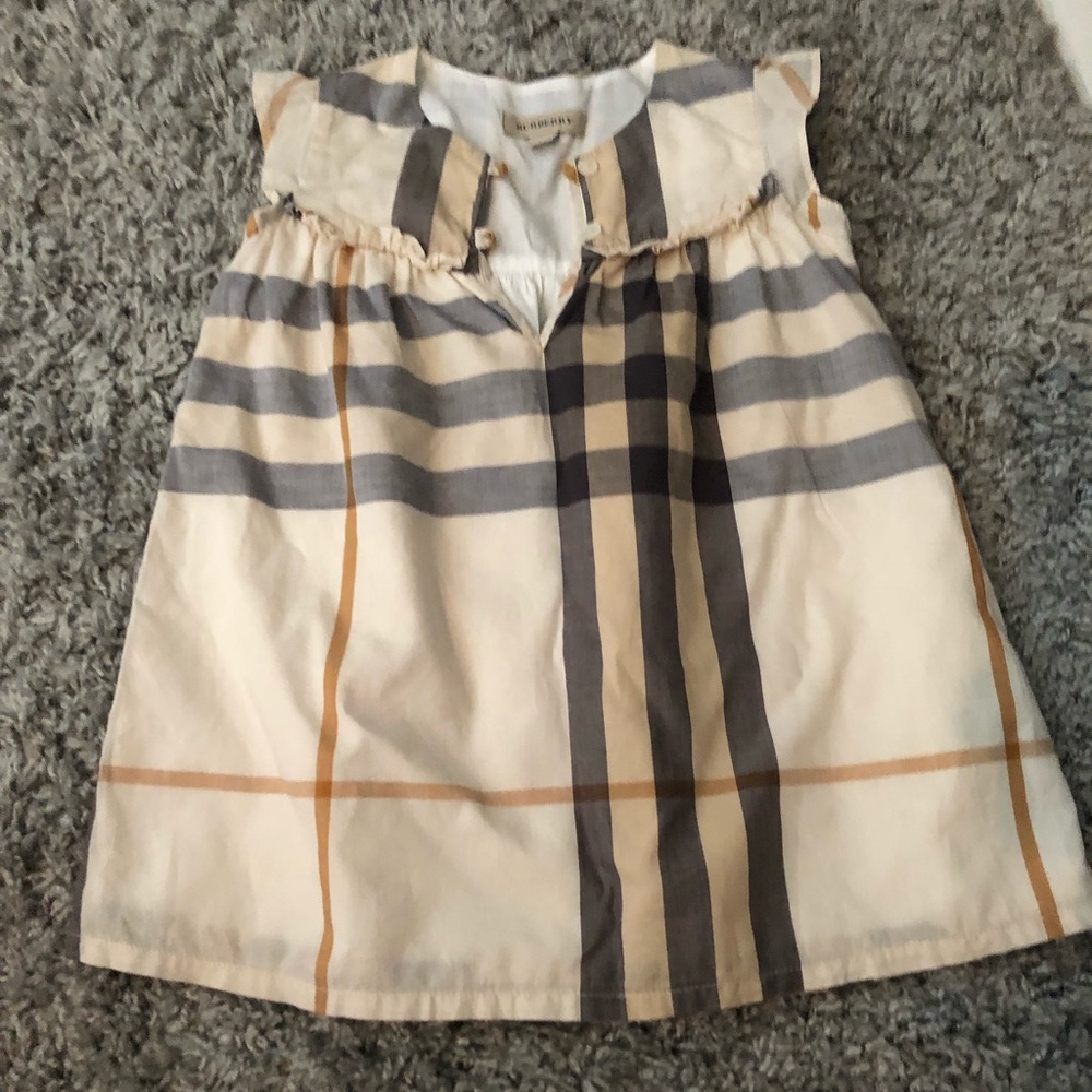 Burberry toddler check dress
